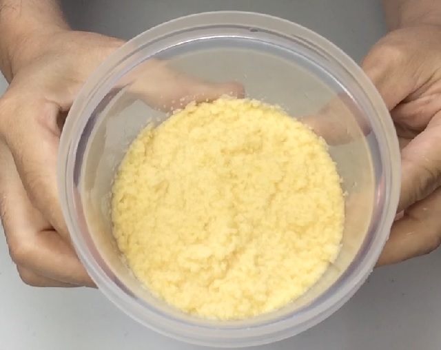 Chiffon Cake with Soy Pulp