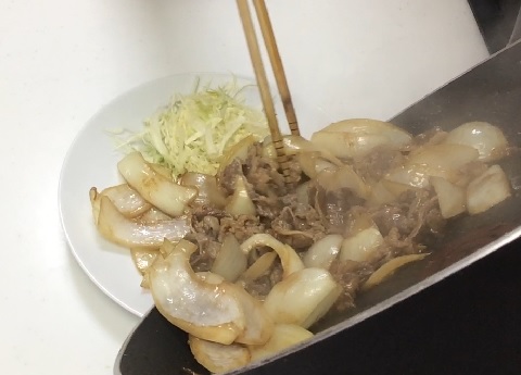 set meal with grilled meat